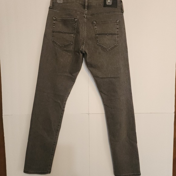 C89 Lucky Brand Mens Jeans Gray Slim Fit Stretch Denim Pants Size 30x30 - Picture 10 of 10